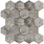 Hexagon LgP 74x74 Мозаика Starmosaic Wild Stone